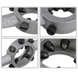 Round Die Wrench Adjustable Manual Die Wrench Holder Circular Die Handle Hand Tool For Dies Threading Tools
