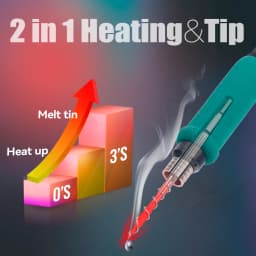 YIHUA 982 Repaid Heating Soldering Iron Staion Compatibled C210 Solder Iron Handle Electronic Welding Rework Station