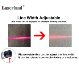 Red Green Dot Line Cross Laser Module Laser Head for Quilting Laser Fabric Marking Locator Positioner