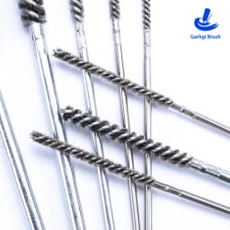 DIY Drill Brushes 50 X 150mm Stainless Steel Wire Tube Brush for Inner Diameter Deburring Polishing Cleaning Rust Removing