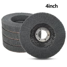 SIFANG 4/4.5/5 Inch 1PC Nylon Fiber Flap Polishing Wheel Disc 600 Grit For Angle Grinder For Wood Metal Buffing