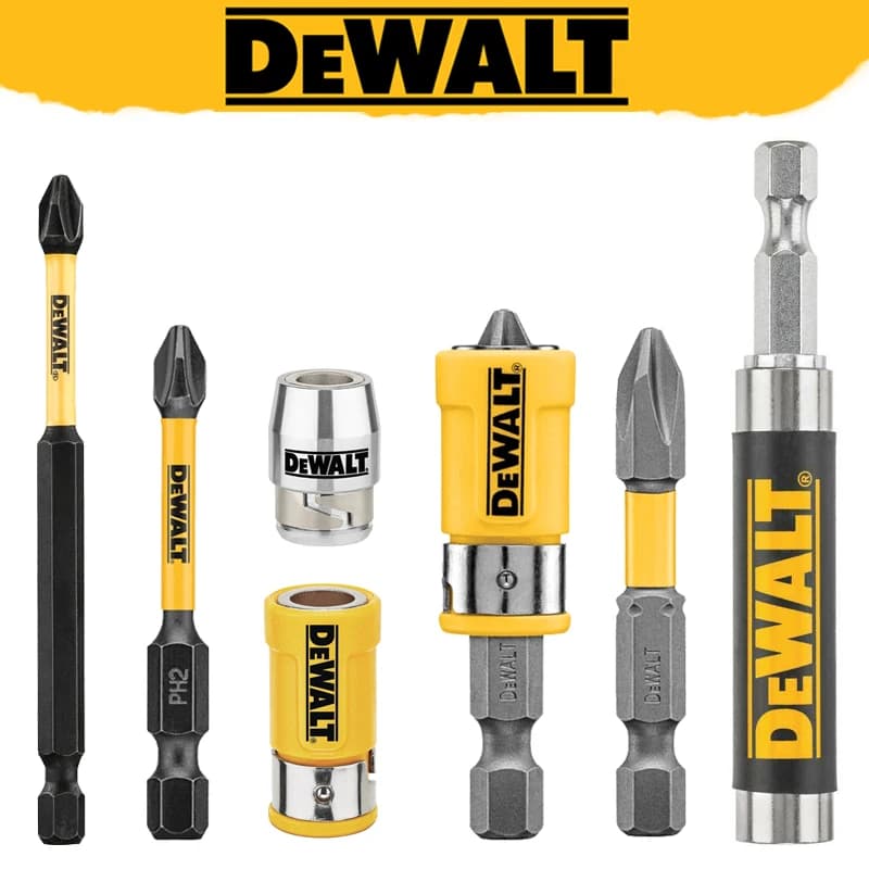 DEWALT Original PH2 89/57MM Drill Bit Hexagonal Sleeve Sets Driver Magnetic Ring Power Tool Part
