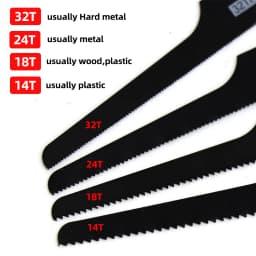 5pcs/lot Pneumatic Reciprocating Saw Blades for Pneumatic File Saw Tool Metal saw blade Wood saw blade For 14T 18T 24T 32T