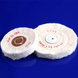 3/4/5/6/7/8" Wheels Buffing Polishing Wheel Cotton Lint Cloth Buffing Wheel Gold Silver Jewelry Mirror Polishing Wheel