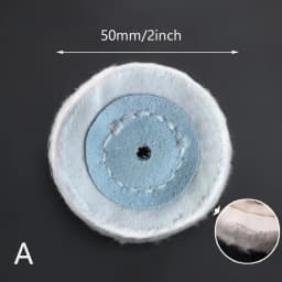 3/4/5/6/7/8" Wheels Buffing Polishing Wheel Cotton Lint Cloth Buffing Wheel Gold Silver Jewelry Mirror Polishing Wheel