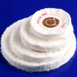 3/4/5/6/7/8" Wheels Buffing Polishing Wheel Cotton Lint Cloth Buffing Wheel Gold Silver Jewelry Mirror Polishing Wheel