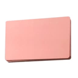 50Pcs Color Metal Business Cards 0.2mm and 0.4mm Thick Engraving DIY Card Office Supplies Aluminum Blank Laser CNC Engraved Card
