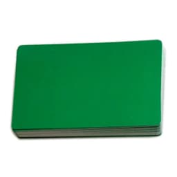 50Pcs Color Metal Business Cards 0.2mm and 0.4mm Thick Engraving DIY Card Office Supplies Aluminum Blank Laser CNC Engraved Card