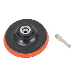 4 Inch Sanding Disc 100mm Hook & Loop Sand Paper 60-240 Grit Backing Pad & M10 Drill Adaptor 12 PCS Set Polishing Abrasive Tools