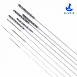 Hand Tool Brushes 60 X 300mm Long Stainless Steel Wire and Copper Wire Cleaning Brushes Twisted-in-Wire Pipe Brushes Rust Remove