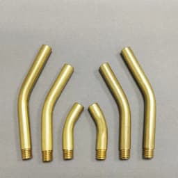 M5/M6/M8 Threaded Brass Hollow Bent Tube