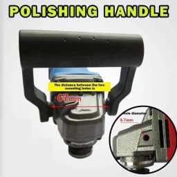 Comfortable Handle For Angle Grinder, Absorbs Vibration, Enhances Stability, Suitable For 8mm Inner Diameter, Easy Installation