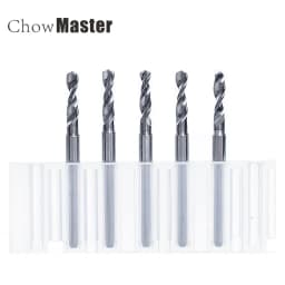 PCB 10 Stuks/Set Carbide Micro Boren Drill Bit 0.1Mm Tot 6.0Mm Diameter 3.175 schacht 10 Stuks PCB Drill Bit Set