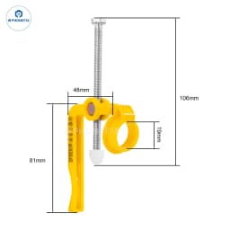 Manual Solder Paste Dispenser Flux Syringe Welding Glue Propulsion Tool UV Solder Mask Ink Welding Green Oil Pusher for PCB BGA