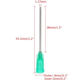 10Pcs Liquid Dispenser Syringe Blunt Needle Tips Stainless Steel Tube Glue Dispensing For Gluing Filling Ink Oil Welding Flux