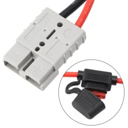 50A For Plug Cable With Lug M8 Terminal Battery Charging Connector Heavy Duty Construction