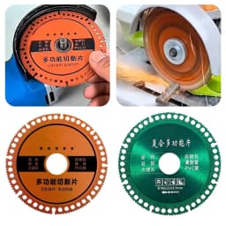 Indestructible Discs for Grinder Indestructible Discs for Angle Grinder Composite Multifunctional Cutting Saw Blades