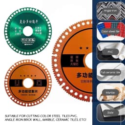 Indestructible Discs for Grinder Indestructible Discs for Angle Grinder Composite Multifunctional Cutting Saw Blades