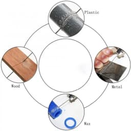 12/144pcs Jeweler Jewelry Metal Cutting Saw Blades Set Handicraft Jewelry Design and Repair Gems Woodworking Hand Tools