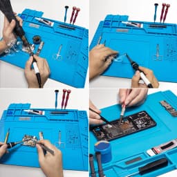ESD Heat Resistant 932℉ Soldering Mat Job Tools Computer Phone Repair Kit Working Repair Pad Heatresistant Maintenance Platform