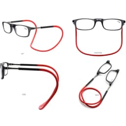 New Folding Neck Hanging Presbyopia Glasses Hd Resin Fashion Magic Magnet Presbyopia Glasses Presbyopic Eyeglasses