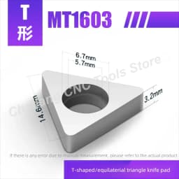 MT1603 MT1604 MV1603 MS1204 MC1204 MD1504 MT2204 MW0603 MW0804 MD1506 Carbide CNC Shim Seat Knife Pad for Holder Spare Parts