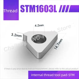MT1603 MT1604 MV1603 MS1204 MC1204 MD1504 MT2204 MW0603 MW0804 MD1506 Carbide CNC Shim Seat Knife Pad for Holder Spare Parts