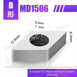 MT1603 MT1604 MV1603 MS1204 MC1204 MD1504 MT2204 MW0603 MW0804 MD1506 Carbide CNC Shim Seat Knife Pad for Holder Spare Parts