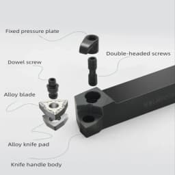MT1603 MT1604 MV1603 MS1204 MC1204 MD1504 MT2204 MW0603 MW0804 MD1506 Carbide CNC Shim Seat Knife Pad for Holder Spare Parts