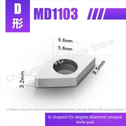 MT1603 MT1604 MV1603 MS1204 MC1204 MD1504 MT2204 MW0603 MW0804 MD1506 Carbide CNC Shim Seat Knife Pad for Holder Spare Parts