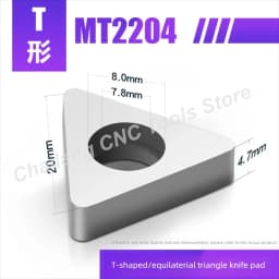 MT1603 MT1604 MV1603 MS1204 MC1204 MD1504 MT2204 MW0603 MW0804 MD1506 Carbide CNC Shim Seat Knife Pad for Holder Spare Parts