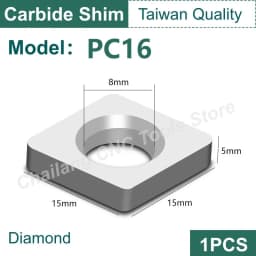 MT1603 MT1604 MV1603 MS1204 MC1204 MD1504 MT2204 MW0603 MW0804 MD1506 Carbide CNC Shim Seat Knife Pad for Holder Spare Parts