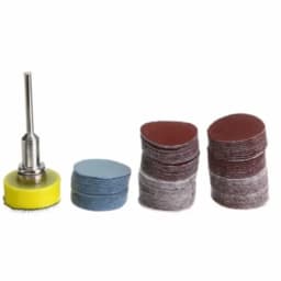 1 Inch 100pcs Sandpaper Set 25mm Sanding Disc Sanding Disc Abrasive Paper 1 Inch Abrasive Polishing Pad for Dremel Tools