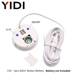 Mini LCD Digital Thermometer Hygrometer Gauge Tester Incubator Aquarium Temperature Humidity Meter Monitor Probe Sensor Detector