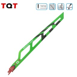 16-Inch 5Tpi Soft Metal Rotary Saw Blade - Hcs Reciprocating Saw Blade, for Cutting Cardboard, Rubber, Carpet, Faux Leather, Foam, Polypropylene - Multi-Purpose Demolition and DIY Tool, 400mm, Saw Blade for Cutting, Mu