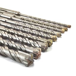1Pc Concrete SDS Plus bit Cross Cutter head double auger Hammer 110mm 160mm 200mm Wall Brick Block Electric Hammer Masonry Bit