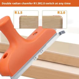 3-in-1 Universal Woodworking Edge Trimming Knife For Precision Deburring Scrapingand Chamfering On Wood Boards Repair Tool