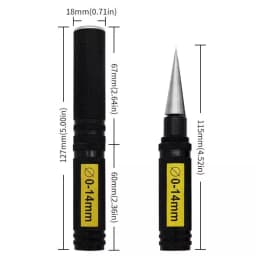 Hole Expansion Drill Bit Set for Woodworking, Model Making, and DIY Crafts