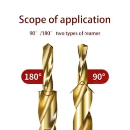 TG HSS M35 Step Drill Bit for Aluminum Copper Iron Mold Wood Plastic