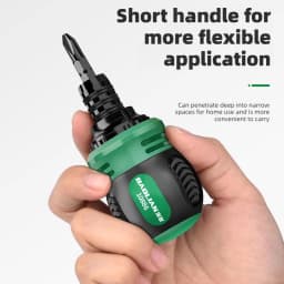 High quality ratchet screwdriver set with multifunctional adjustable inner cross shaped triangular plum blossom shaped screwdriv