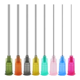 14G-27G 50mm Dispensing Machine Syringe Needle 2 Inch Stainless Steel Dispensing Needle Spiral Mouth Nozzle Glue Needle