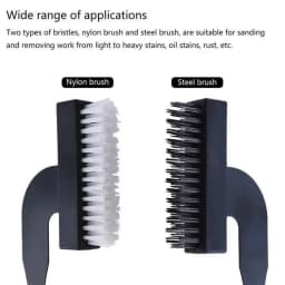 Electric Cleaning Brush Saw Reciprocating Saw Universal Wire Nylon Brush Rust Head Cleaning Paint Grinding Tools Removal