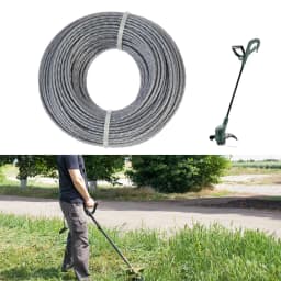 For Bosch F016800462 Replacement 24 M X 1.6 Mm Electric Lawn Mower Trimmer Line Spool Thread For ART 24-36 Garden Tool Parts