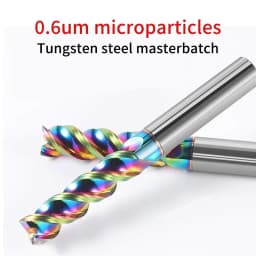 U Slot Carbide Endmill HRC65 3 Flute DLC Coating Tungsten Steen Milling Cutter 4mm 6mm 8mm 10mm 12mm CNC Tools for Aluminum
