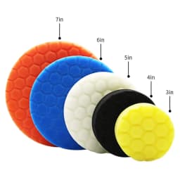 3/4/5/6/7inch Car Polishing Pad Kit Set Self-Adhesive Buffing Waxing Sponge Wool Wheel Polishing Pad For Car Polisher Drill