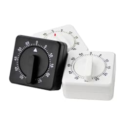 Craft Mechanical Calculagraph Wind Up 60 Minutes Timer 360 Degree Rotating Kitchen Cooking Time Management For Kitchen