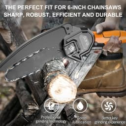 6 Inch Chainsaw Chain 1/4" Pitch .043" Gauge 37 Drive Links Pole Saw Chain Mini Electric Steel Chainsaw Chains Replacement