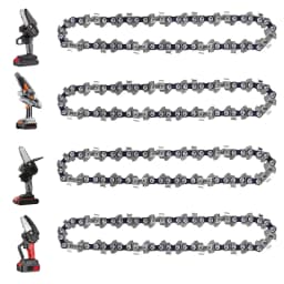 6 Inch Chainsaw Chain 1/4" Pitch .043" Gauge 37 Drive Links Pole Saw Chain Mini Electric Steel Chainsaw Chains Replacement