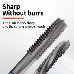 BOSS TAPS HSS-G JIS Standard Spiral Pointed Tap M2 M2.5 M3 M4 M5 M6 M7 M8 M10 M12 Machine Screw Thread Taps For Stainless Steel