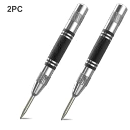 Automatic Center Punch Kerner Woodworking Metal Puncher Steel Hole Self Pin Mark Spring Loaded Dent Marker Hand Tool Carpenter